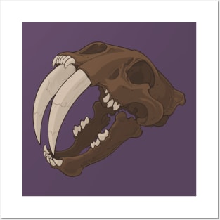 Smilodon Posters and Art